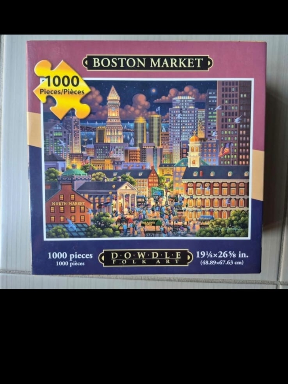 Dowdle Boston Market 1000-Piece Jigsaw Puzzle